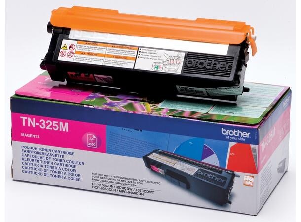 Toner BROTHER TN325M 3.5K rød 